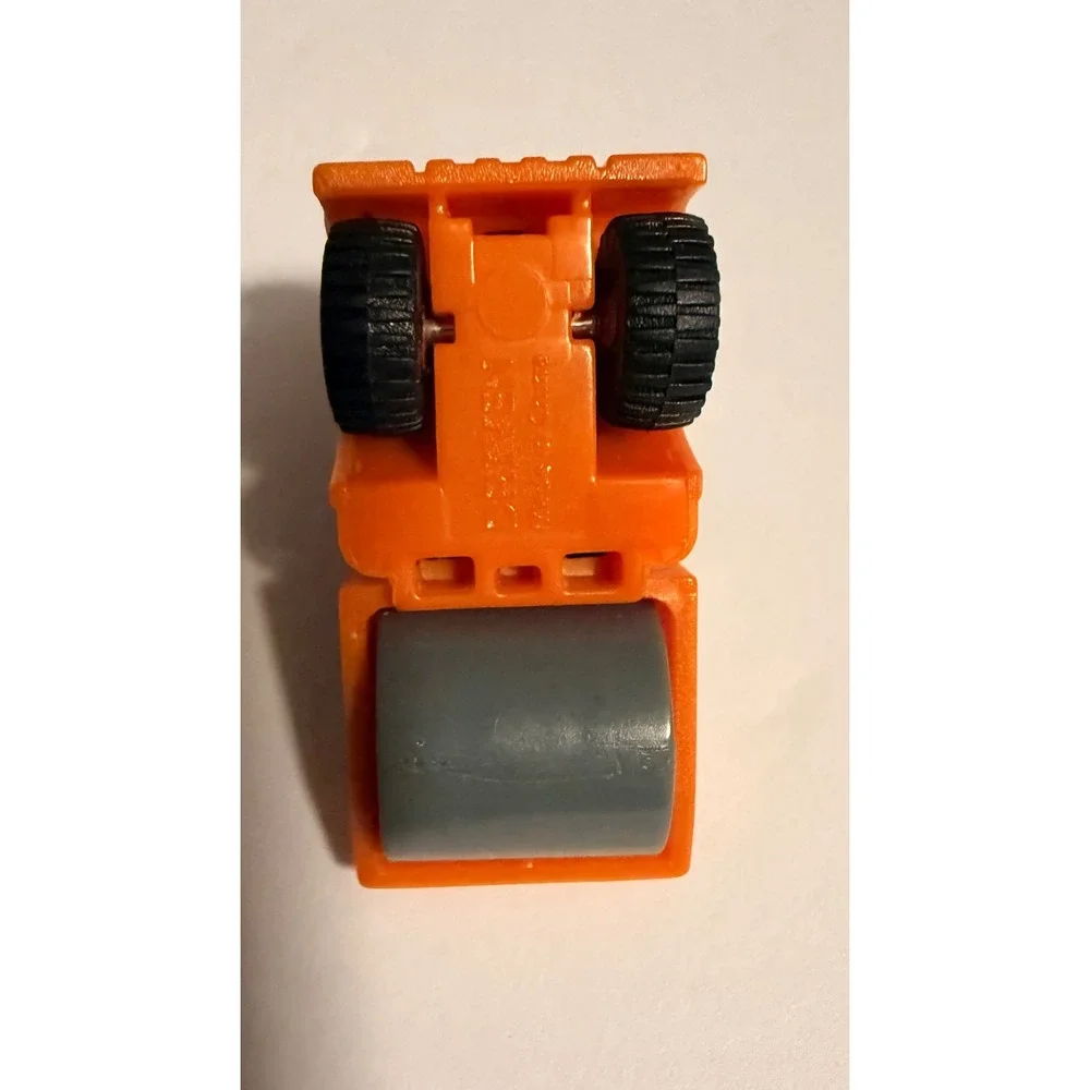 Driven by Battat Micro Steam Roller Orange‎ Black Construction Toy Vehicle